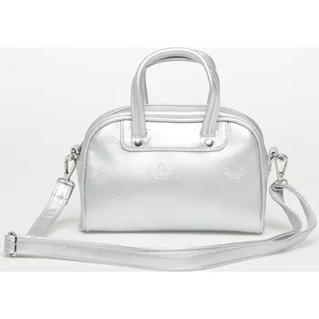 Sportovní taška Taška adidas Adicolor Mini Bowling Bag Silver Metallic 2,25 l