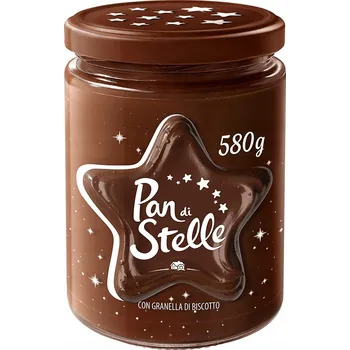 Pan di Stelle Ořechovo-Kakaový Krém s Kousky Sušenek 580g