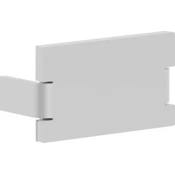 Příslušenství pro LED osvětlení Záslepka KLUŚ HR-SLIM pro LED hliníkové profily stříbrná