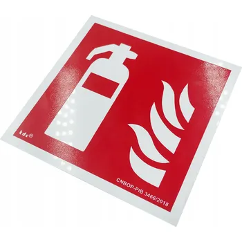 Hasicí přístroj Požární značka hasicí přístroj 100x100 mm