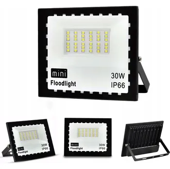 HALOGEN LED 30W REFLEKTOR 6500K IP66 2700LM VODĚODOLNÝ VENKOVNÍ