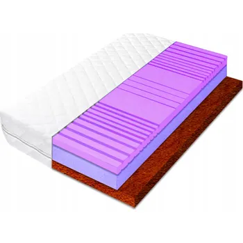 Matrace Matrace 160x200 8cm ortopedická kokosová, 25cm ekologická kokosová H4