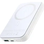 Joyroom PowerBanka 10000mAh 20W Power Delivery Quick Charge, magnetická bezdrátová Qi nabíječka, 15W pro iPhone MagSafe, bílá (JR-W020 white)