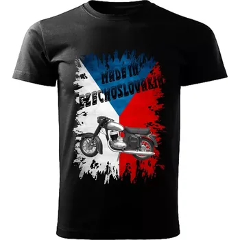 Pánské tričko Pánské tričko černé Made in Czechoslovakia legendy VZOR č. 20 XXL (tričko Made in Czechoslovakia Československé legendy veteránů)