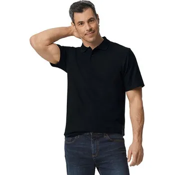 Pánské tričko Gildan Pánská polokošile G64800 Black 4XL