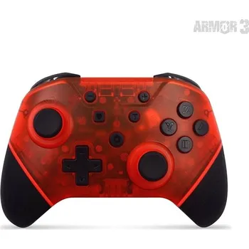 Gamepad Armor3 NuChamp Wireless Controller for Nintendo Switch (Ruby Red)
