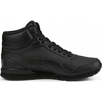 Pánská zimní obuv Pánské zimní zateplené boty Puma ST Runner Mid 38763801 vysoké černé 44