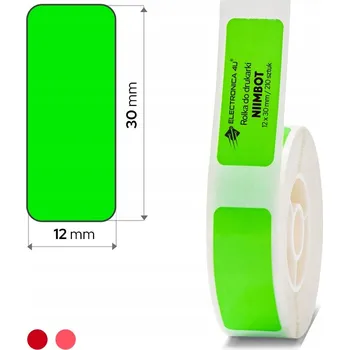 Samolepící etiketa Samolepicí štítky samolepky termální Niimbot D11 D110 D101 12x30