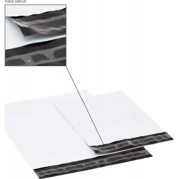 Obálka Fóliová obálka kurýrní 450x550+50 balení 50 ks