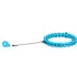 Obruč Modern Home Hula Hoop masážní s přídavným závažím 47 cm modrá
