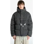 Bunda C.P. Company Eco-Chrome R Mixed Hooded Down Jacket Dark Shadow Grey L
