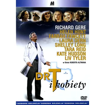 DVD - Dr T i kobiety -R. Gere ,H. Hunt -FOLIA DVD disk