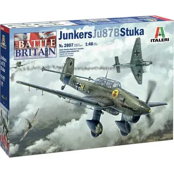 Plastikový model Italeri Model Kit letadlo 2807 - Ju-87B Stuka - Battle of Britain 80th Anniversary (1:48)