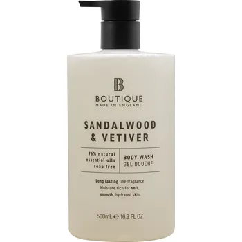 Sprchový gel Boutique Sandalwood & Vetiver Sprchový gel, 500 ml