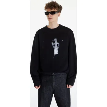 Pánská mikina Mikina HELIOT EMIL Formation Crewneck Sweatshirt Black XL