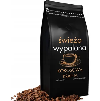 Káva Arabica Yankee Caffee Kokosowa Kraina zrnková Káva 1000g