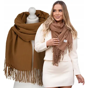 Šála Peterson šála hnědá 180 cm - dámská