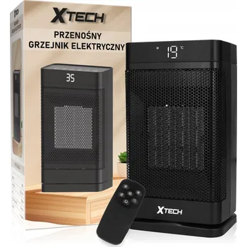 Přímotop PŘENOSNÝ TERMOVENTILÁTOR TOPIDLO S DÁLKOVÝM OVLÁDÁNÍM DO POKOJE 1500 W XTECH
