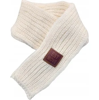 Šála VLNĚNÁ PLETENÁ ŠÁLA TEPLÁ JEDNOBAREVNÁ 1+