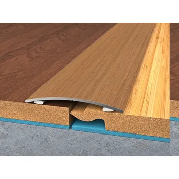 Bohemia profil přechodová lišta samolepící 30mm dřevěná dýha 2,7m Barva: DUB