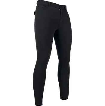 Jezdecké kalhoty HKM Rajtky James HKM, s gripem, pánské, černé 50