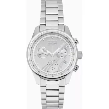 Hodinky PORSCHE Chronograph Martini Racing® Hodinky náramkové vodotěsné nerezová ocel stříbrná (Exkluzivní hodinky v ikonickém designu MARTINI RACING® od Studia FA Porsche.)