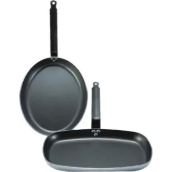 Pánev De Buyer|-|Výška#-#0-10cm|-|Rozměr#-#36x26cm De Buyer, Pánev CHOC oválná 36 x 26 cm, D-8181-36