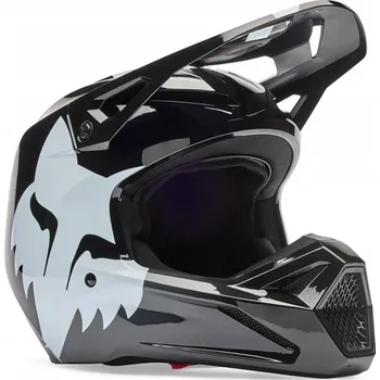 Helma na motorku Dětská helma FOX JUNIOR V1 SHIELD BLACK (YS)