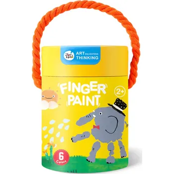 Speciální výtvarná barva Jarmelo Prstové barvy 6 x 60 ml