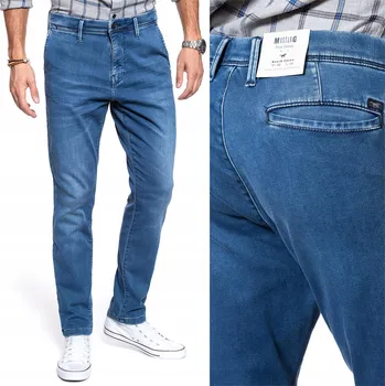 Pánské kalhoty Pánské džíny rovného střihu Mustang REALX CHINO W29 L32