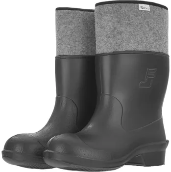 Pracovní obuv Pánské gumové boty EVA vel. Lehké a teplé ochranné boty černé barvy