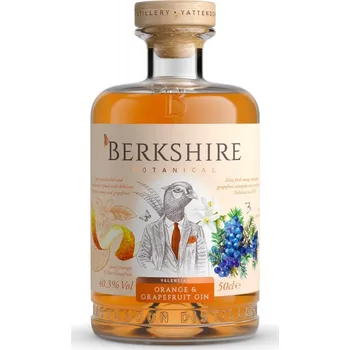 Gin Berkshire Botanical Valencian Orange & Grapefruit Gin 40,3% 0,5 l (holá láhev)