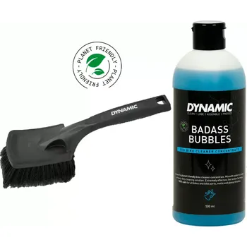 Dynamic Bike Care SET - Čistič Dynamic BadAss Bubbles 500ml + kartáč Dynamic Soft Washing Brush