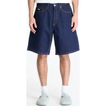 Pánské kraťasy Šortky OBEY Bigwig Baggy Denim Short Rinse Indigo W34