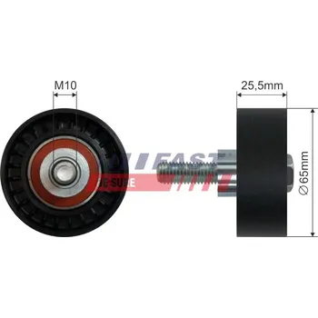 Napínací kladka, žebrovaný klínový řemen FAST FT44538