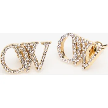 Sluneční brýle Off-White Ow Earrings W/ Strass Gold/ Silver Universal