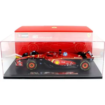 autíčko Model BBurago Ferrari SF-24 - Charles Leclerc 1:18 - Deluxe edice