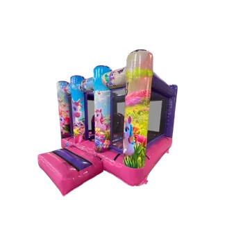 Skákací hrad Skákací hrad 4x3m Jednorožec | Kvalitní a certifikovaný hrad pro děti 2–6 let