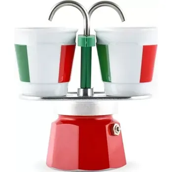Moka konvice Bialetti Mini Italia dárková sada (0007309/MR)