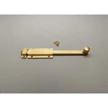 petlice a závora Zástrč dveřní celomosazná 3700-250 satin mosaz