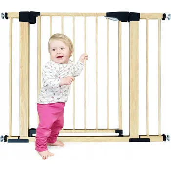 Dětsný nábytek Bezpečnostní zábrana na schody a do dveří pro děti, ochranná rozpěrná bariéra