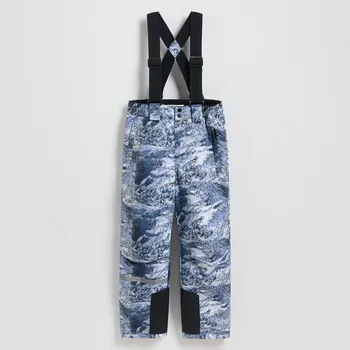 Chlapecké kalhoty Reserved - Zateplené kalhoty s kšandami - vícebarevná - 552GU-MLC - 552GU-MLC-164