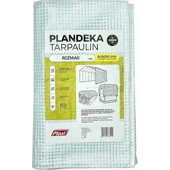 Krycí plachta Plast Plachta 100 g/m2 5 x 8 m