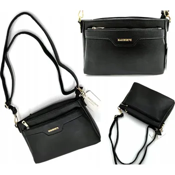 Kabelka Taška kabelka přes rameno Marco Contti , eko kůže černá