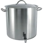 Tomgast|-|Průměr#-#40cm|-|Objem#-#41-100l Hrnec nerezový 50 l na vaření piva, s kohoutem Nerezový hrnec na vaření piva
