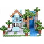 iMex Toys Magnetická stavebnice XJB064 ve stylu minecraft 100 ks