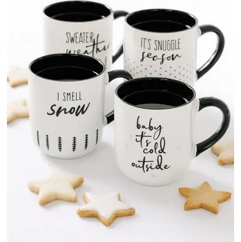 Hrnek Ravi WINTER porcelán 400 ml