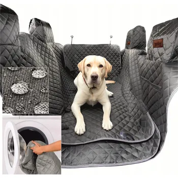 Obraz Ochranná podložka do auta látková M Doggy šedá 60 cm x 190 cm