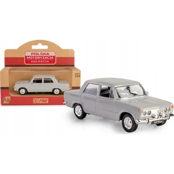 autíčko DAFFI MODEL FIAT 125p FSO ŠEDÁ METALÍZA