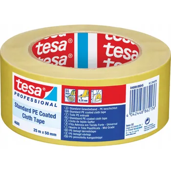 Lepicí páska Textilní páska Tesa s polyetylenovým povrchem 25 m x 50 mm